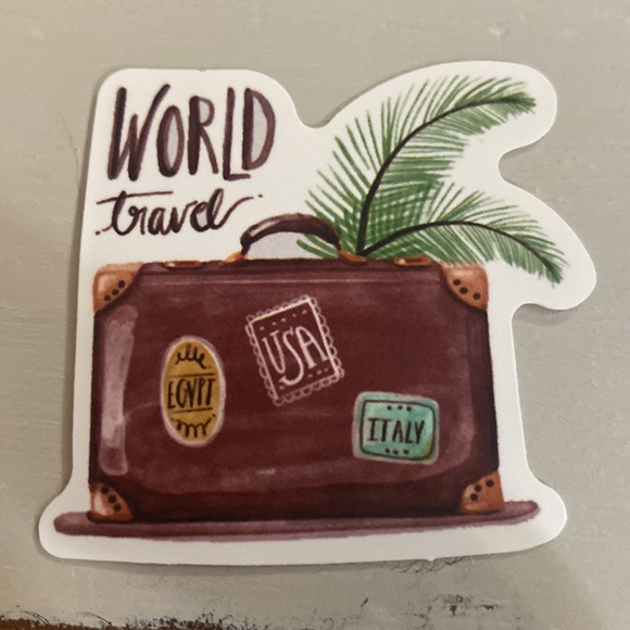 Set of 8 New vinyl stickers. Waterproof 💦 outdoor, art, trump, travel. - Picture 4 of 9